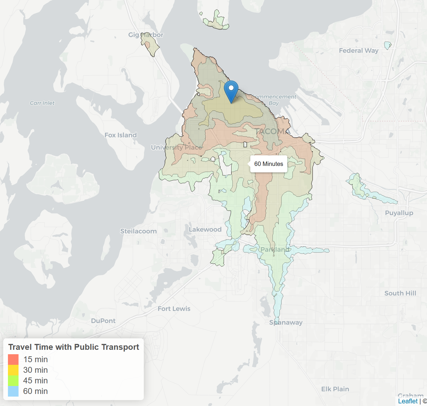 Mapping Transit (In)Equity in the Puget Sound